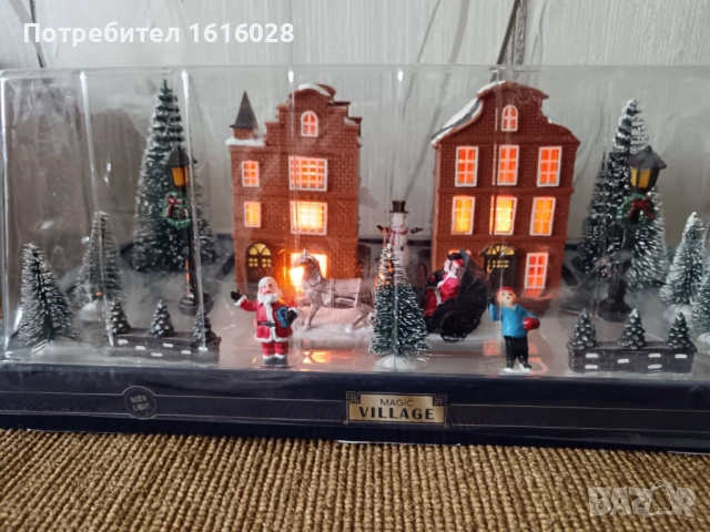 Нови LED светещи селца на фирмата MAGIC VILLAGE.с 2 светещи къщички