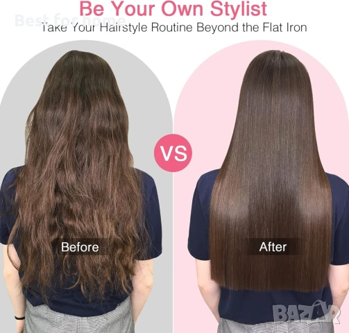 MiroPure 2 в 1 йонна четка за изправяне на коса  с 16 настройки, снимка 7 - Други - 50700166