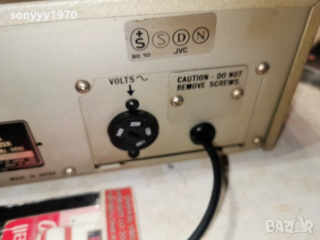 JVC EQUALIZER-MADE IN JAPAN 1203261911LCHERY1, снимка 18 - Ресийвъри, усилватели, смесителни пултове - 53816029