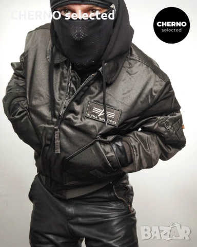 Мъжко бомбър яке ALPHA INDUSTRIES CWU-45 MP-TEX Bomber Jacket – Made in USA -XL•XXL– Ново с етикети, снимка 8 - Якета - 53649480