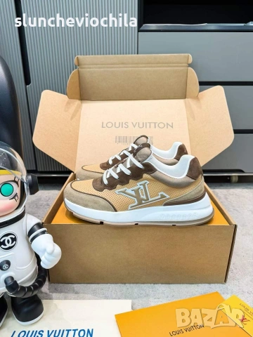 Обувки LV Classic Sneaker louis vuitton, снимка 11 - Маратонки - 54124327