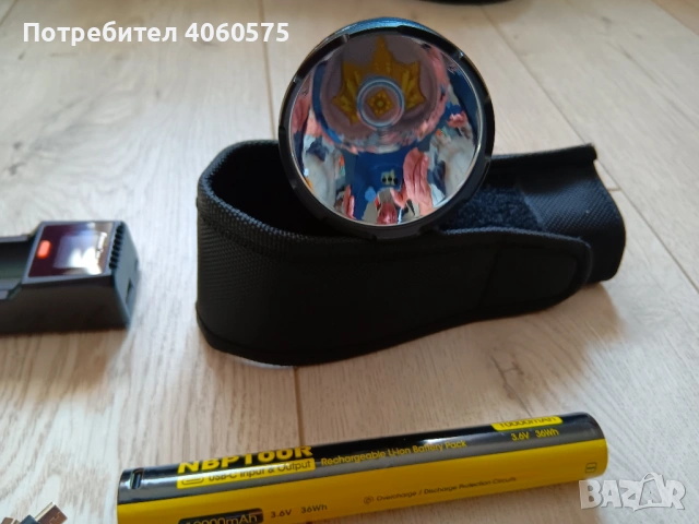 Мощен фенер NITECORE MH40 PRO, 3500 лумена, 1300 метра, снимка 2 - Къмпинг осветление - 53708208