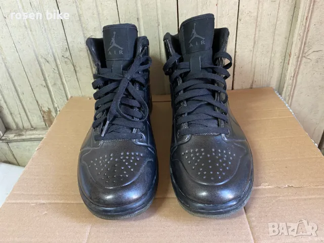 ''Nike Air Jordan 1 Anodized Black Foamposite Armor''оригинални 42.5 номер, снимка 3 - Маратонки - 47865033