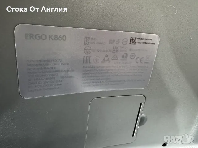 Kлавиатура Logitech ERGO K860/ 920-010107, снимка 7 - Клавиатури и мишки - 49987765