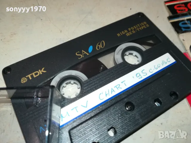 MTV CHART 95 TDK TAPE 2005251140, снимка 4 - Аудио касети - 50359097