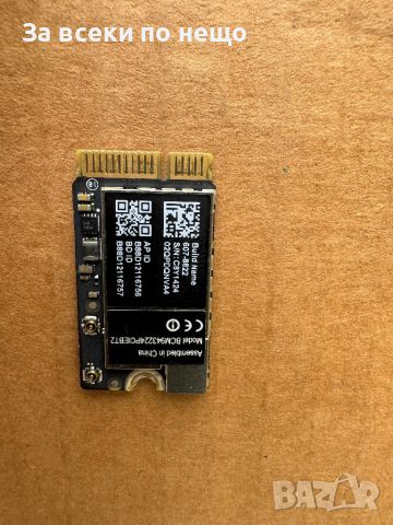 Оригинална WiFi карта за Macbook Air A1370/A1369/A1465/A1466, снимка 2 - Други - 46241209