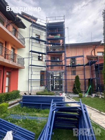 Фасадно Рамково скеле под наем, снимка 3 - Други - 51032258