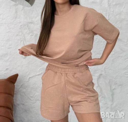 дамски екипи с камъни , снимка 4 - Спортни екипи - 50579420