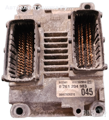 компютър FIAT PUNTO 1.2 16V BOSCH, 0261204983, 0 261 204 983, 1037352994, 00447826310, 44782631 