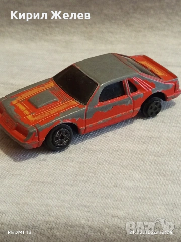 Метална количка спортен модел FORD MUSTANG 🐎 за КОЛЕКЦИЯ ДЕКОРАЦИЯ 20530, снимка 3 - Колекции - 53570874