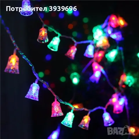 Коледни LED лампички в различни форми, снимка 7 - Декорация за дома - 47976562