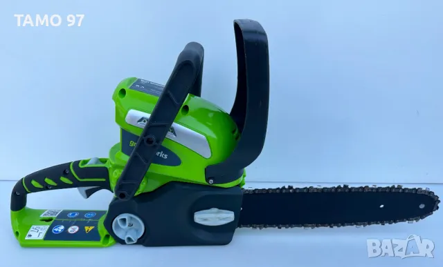 Greenworks 20117 - Акумулаторна резачка за дърва 40V, снимка 3 - Други инструменти - 50272072