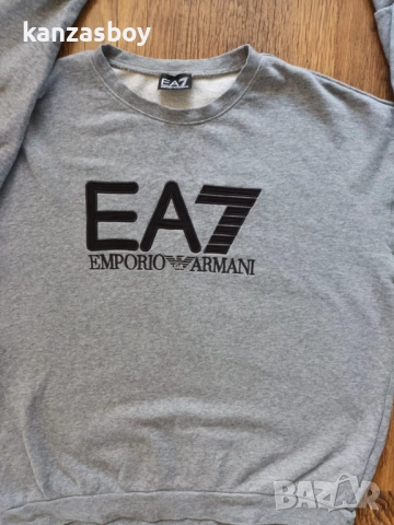 EMPORIO ARMANI - страхотна мъжка блуза р-р L, снимка 2 - Суичъри - 51959379