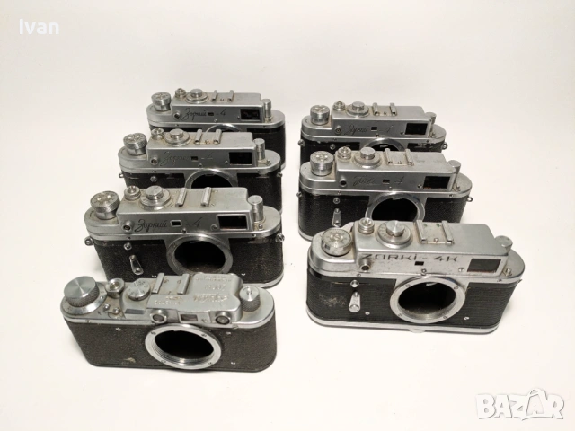 Сет от лентови фотоапарати тела Зоркий Zorki 4 4К, снимка 2 - Фотоапарати - 53489376