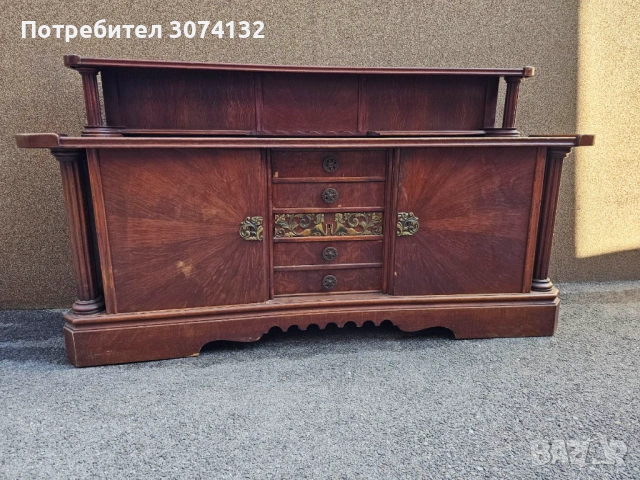 Контрабюфет с обков от месинг