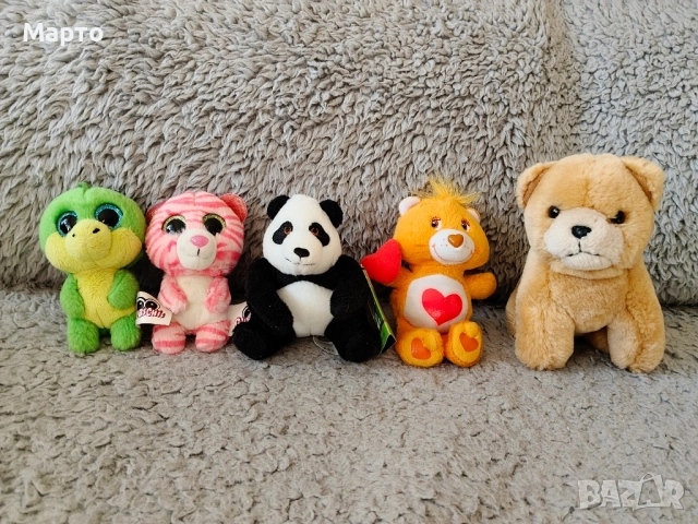 Мини плюшени играчки по 5 лв
