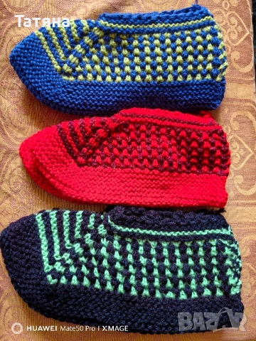 Плетени терлици , снимка 5 - Декорация за дома - 33219899