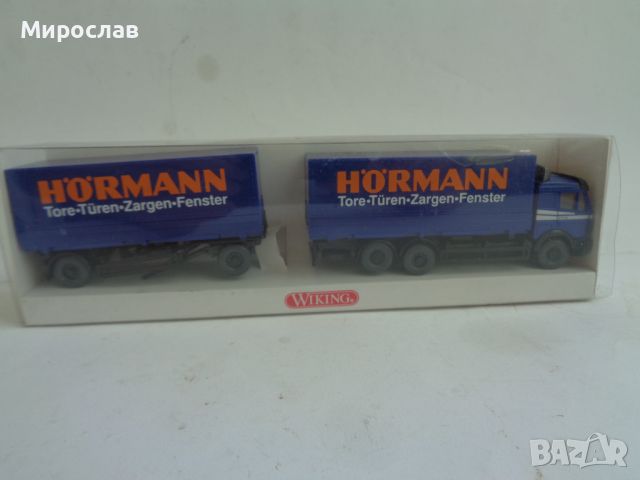  WIKING H0 1/87 MERCEDES BENZ КАМИОН МОДЕЛ ИГРАЧКА КОЛИЧКА, снимка 1 - Колекции - 45900471