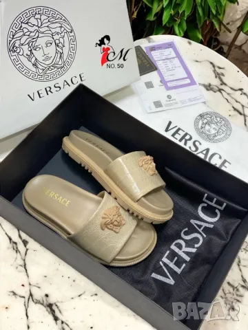 дамски чехли versace , снимка 8 - Чехли - 46914435