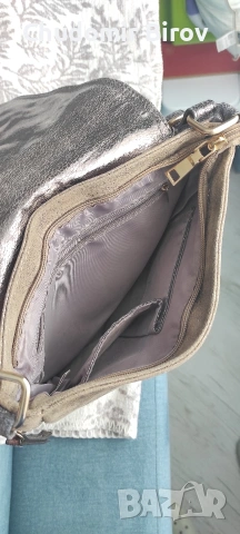 Кожена дамска чанта, снимка 4 - Чанти - 53314805