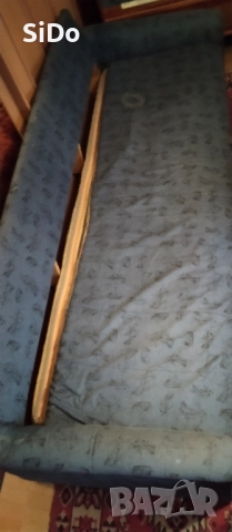 Голям диван канапе 190см+подарък бежов китеник с малък косъм, снимка 3 - Дивани и мека мебел - 11322825