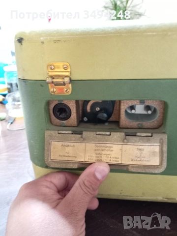 Стар лампов магнетофон Smaragd BG 20, снимка 6 - Антикварни и старинни предмети - 54089534