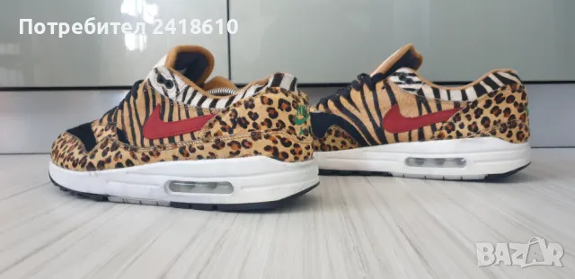 Nike Air Max x Atmos Animal UK 10 US 11 Mens Size 45/29см ОРИГИНАЛ! Мъжки Маратонки!, снимка 7 - Маратонки - 47423772