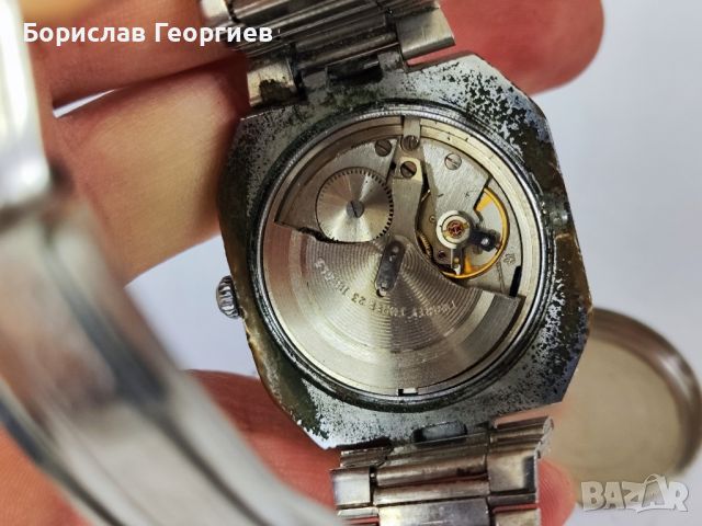 Механичен часовник poljot tachometer 23 jewels automatic, снимка 2 - Мъжки - 45743339