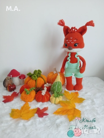 Катеричка - ръчно плетиво, снимка 2 - Плюшени играчки - 52016336