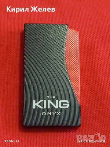 Метална запалка the KING onyh работи иска зареждане за КОЛЕКЦИЯ ДЕКОРАЦИЯ 19523, снимка 3 - Запалки - 53604831