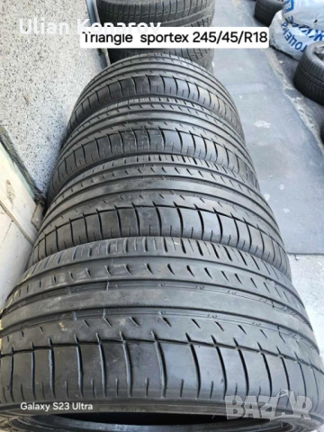 Летни гуми Triangle Sportex 245/45/R18, снимка 6 - Гуми и джанти - 53836510