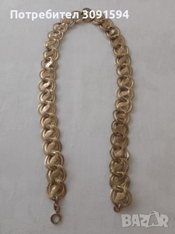 Стара Доста рядък колекционерски накит, Бижу Дубле (позлата), снимка 1 - Антикварни и старинни предмети - 45295457