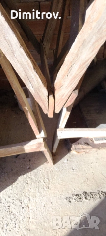 Дървени строителни магарета скеле работни стойки, снимка 4 - Други - 53114525