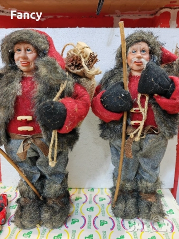 Ръчно изработени големи кукли, ескимоси 50 см, снимка 6 - Декорация за дома - 52477468