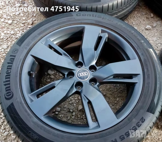 Джанти с гуми 235 55 19 Ауди , снимка 2 - Гуми и джанти - 53879832