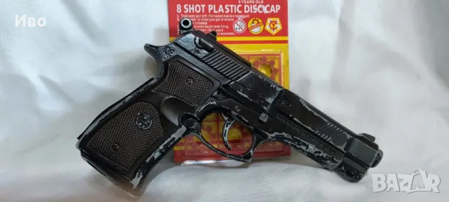 Голям метален пистолет Colt 1911 с капси , снимка 10 - Колекции - 46979059