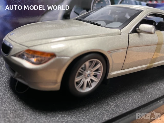 HOT WHEELS метална колекционерска количка BMW 645 Ci 2007 1:18, снимка 4 - Колекции - 51221282