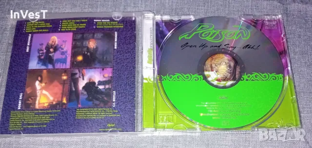 Диск на Poison - Open Up And Say...Ahh!!!, снимка 2 - CD дискове - 48806627