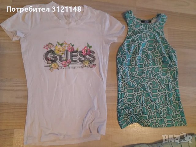 guess alessa reserved XS пола топ, снимка 3 - Поли - 47063743