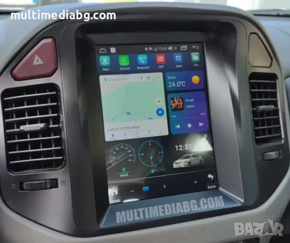 Mitsubishi Pajero 1999 - 2006 9.7" Мултимедия Навигация Android, снимка 4 - Аксесоари и консумативи - 51105483
