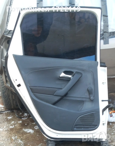 Задна лява врата Vw polo 2009-2016г, снимка 5 - Части - 53122994
