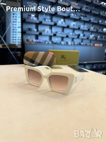 Слънчеви очила prada ray ban Burberry chanel с ув защита, с черен обикновен калъф  на марката , снимка 17 - Слънчеви и диоптрични очила - 54174325