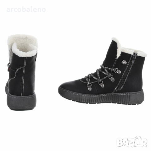 Дамски боти с връзки, 3цвята , снимка 18 - Дамски боти - 52517024