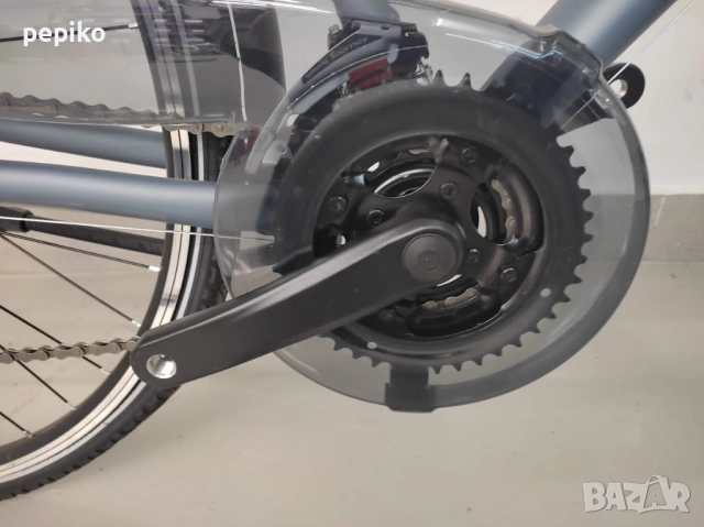 Продавам колела внос от Германия алуминиев градски велосипед BTWIN HOPRIDER 100 28 цола, снимка 18 - Велосипеди - 53451397