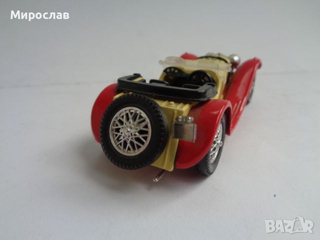 1:43 SOLIDO JAGUAR SS 100 КОЛИЧКА ИГРАЧКА МОДЕЛ, снимка 4 - Колекции - 45729948