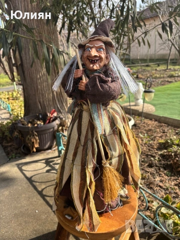 Настолна Баба Яга, снимка 9 - Декорация за дома - 54021085