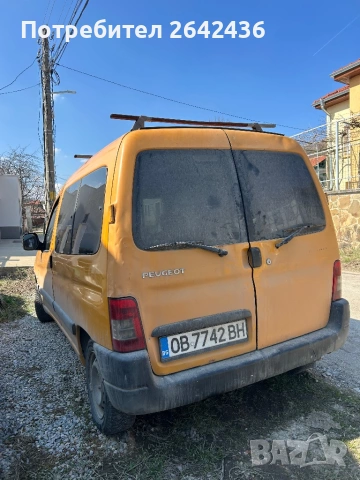 Peugeot partner 1.9d, снимка 4 - Автомобили и джипове - 53744983