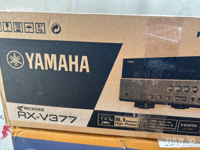 Ресийвър Yamaha RX-V377 Усилвател Ямаха Receiver