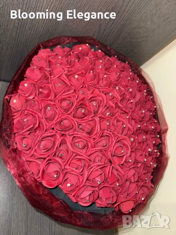 Вечна класика в 101 червени рози