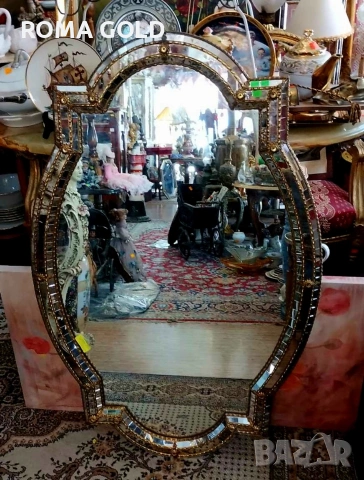 Венециански огледала от средата на XIXв., снимка 4 - Огледала - 54125143